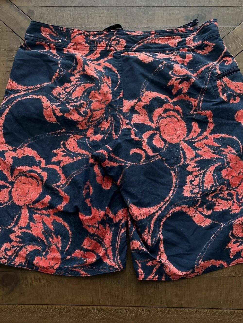 Patagonia Baroque Floral Drawstring Hybrid Boardshorts Men's SZ W33